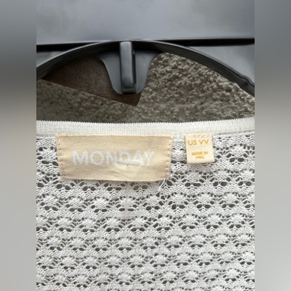 Monday Swimwear Montego Mini Tie Dress in White - Picture 9 of 13